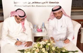  معالي مدير الجامعة يوقع اتفاقية الانضمام لعضوية المكتبة الرقمية السعودية SDL