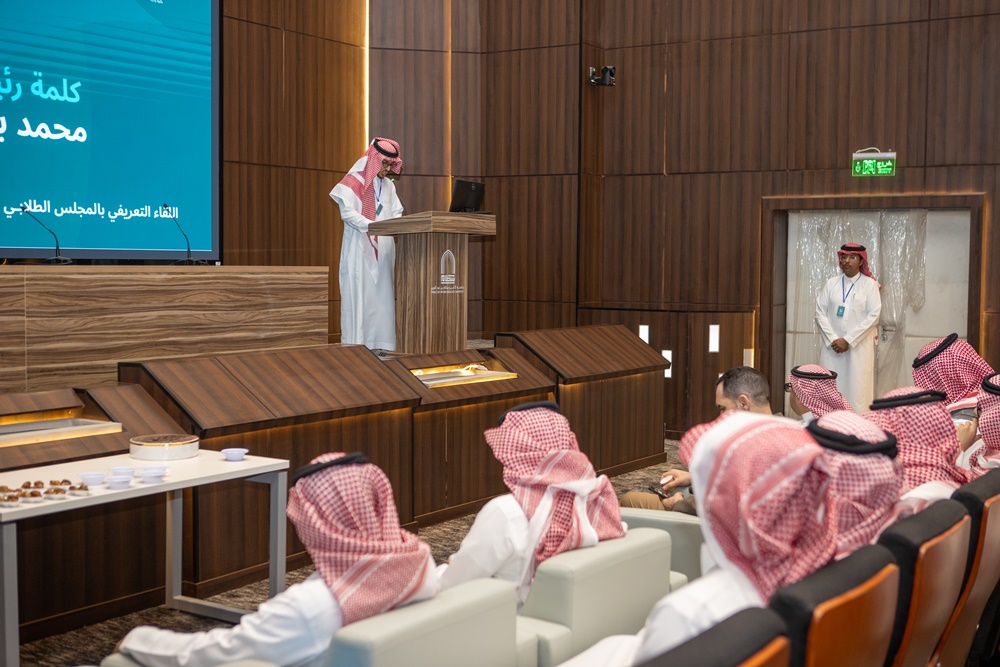 انعقاد اللقاء التعريفي للمجلس الطلابي بالكلية