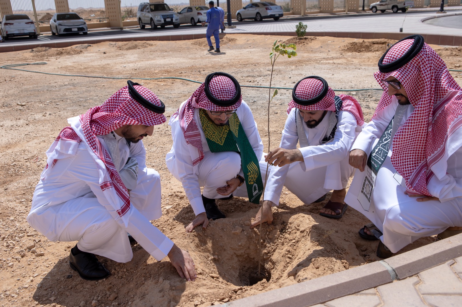 كلية إدارة الأعمال بحوطة بني تميم تحتفي باليوم الوطني
