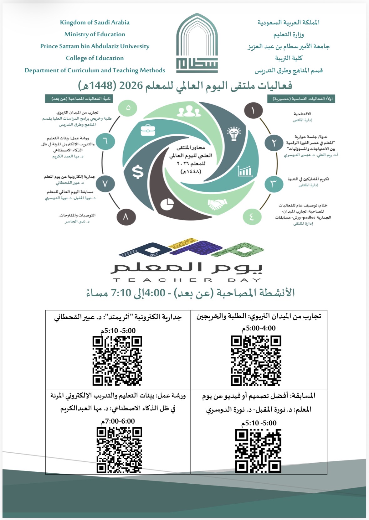 ملتقى اليوم العالمي للمعلم 2