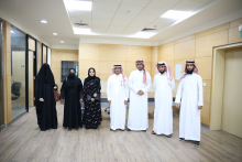 The E-Learning Unit Team Visits the Digital Content Development Center