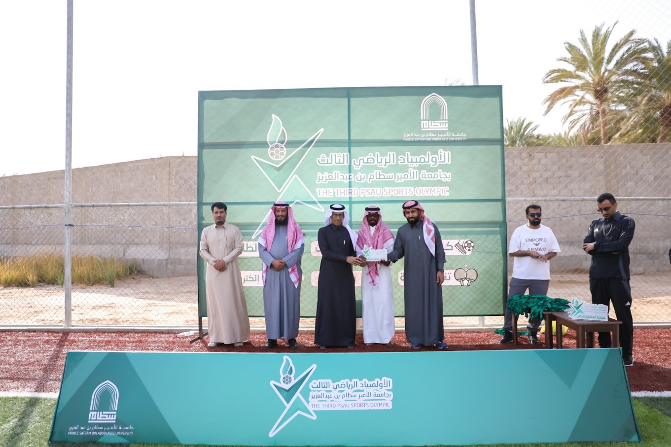 كلية هندسة الوادي تشارك في بطولة كرة القدم ضمن فعاليات الأولمبياد الرياضي الثالث بجامعة الأمير سطام بن عبدالعزيز للفروع