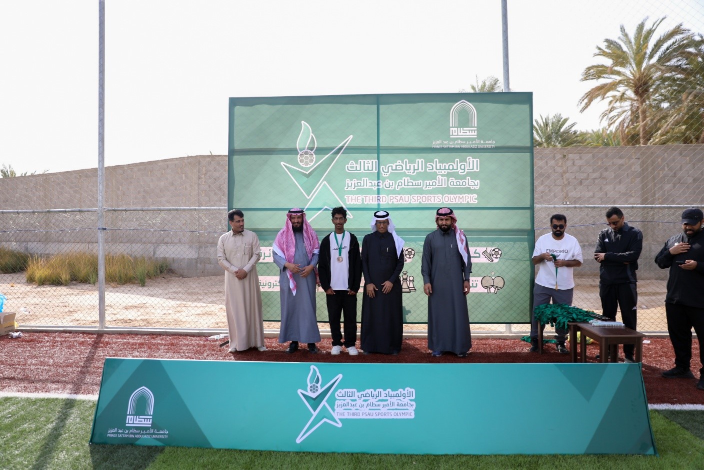 كلية هندسة الوادي تشارك في بطولة كرة القدم ضمن فعاليات الأولمبياد الرياضي الثالث بجامعة الأمير سطام بن عبدالعزيز للفروع