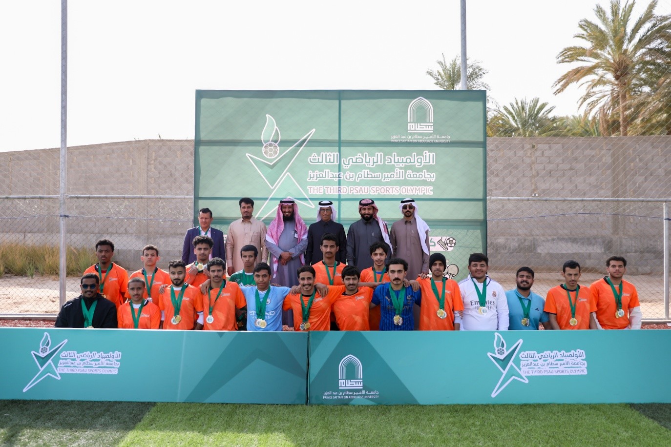 كلية هندسة الوادي تشارك في بطولة كرة القدم ضمن فعاليات الأولمبياد الرياضي الثالث بجامعة الأمير سطام بن عبدالعزيز للفروع