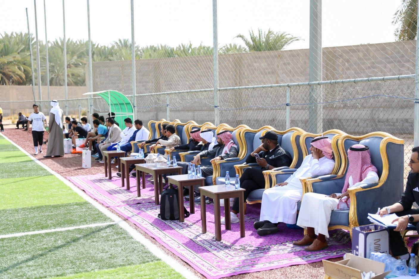 كلية هندسة الوادي تشارك في بطولة كرة القدم ضمن فعاليات الأولمبياد الرياضي الثالث بجامعة الأمير سطام بن عبدالعزيز للفروع