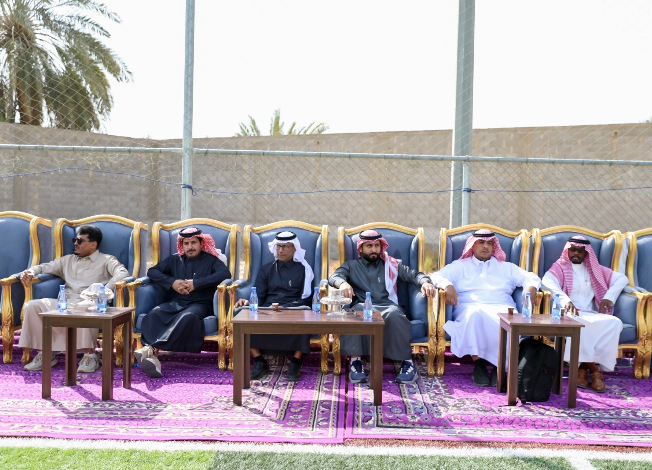 كلية هندسة الوادي تشارك في بطولة كرة القدم ضمن فعاليات الأولمبياد الرياضي الثالث بجامعة الأمير سطام بن عبدالعزيز للفروع