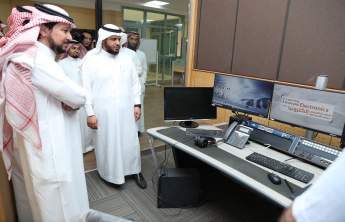 Rector Pays Inspection Visit for The Digital Content Development Center