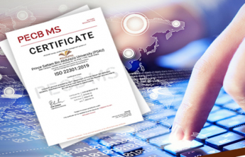 عمادة تقنية المعلومات والتعليم عن بُعد تحصل على شهادة ISO22301:2019 كثاني جهة حكومية في المملكة العربية السعودية