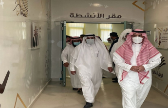 Rector Visits College of Education In Wadi Ad-Dawasir