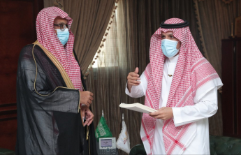 رئيس الجامعة يستقبل مدير عام فرع الرئاسة العامة لهيئة الأمر بالمعروف والنهي عن المنكر