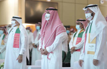 رئيس الجامعة يرعى حفل الجامعة باليوم الوطني الواحد والتسعين