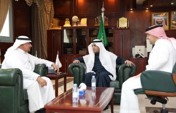 The President of PSAU Receives the President of the Saudi Federation for Deaf Sports