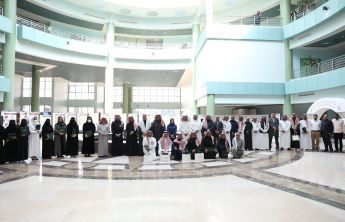 The President of PSAU Honors the University's Work Team Who Contributed to the Success of its Participation in the "Sustainable Partnerships Conference"