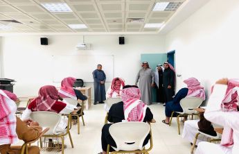 The Vice President for Educational and Academic Affairs Inspects the University's Faculties in Wadi Al-Dawasir