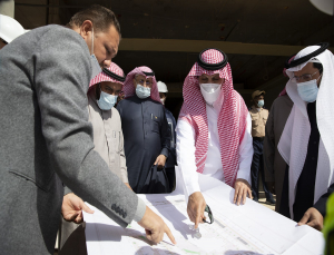 Rector Inspects the University’s Project in Hotat Bani Tamim Branch